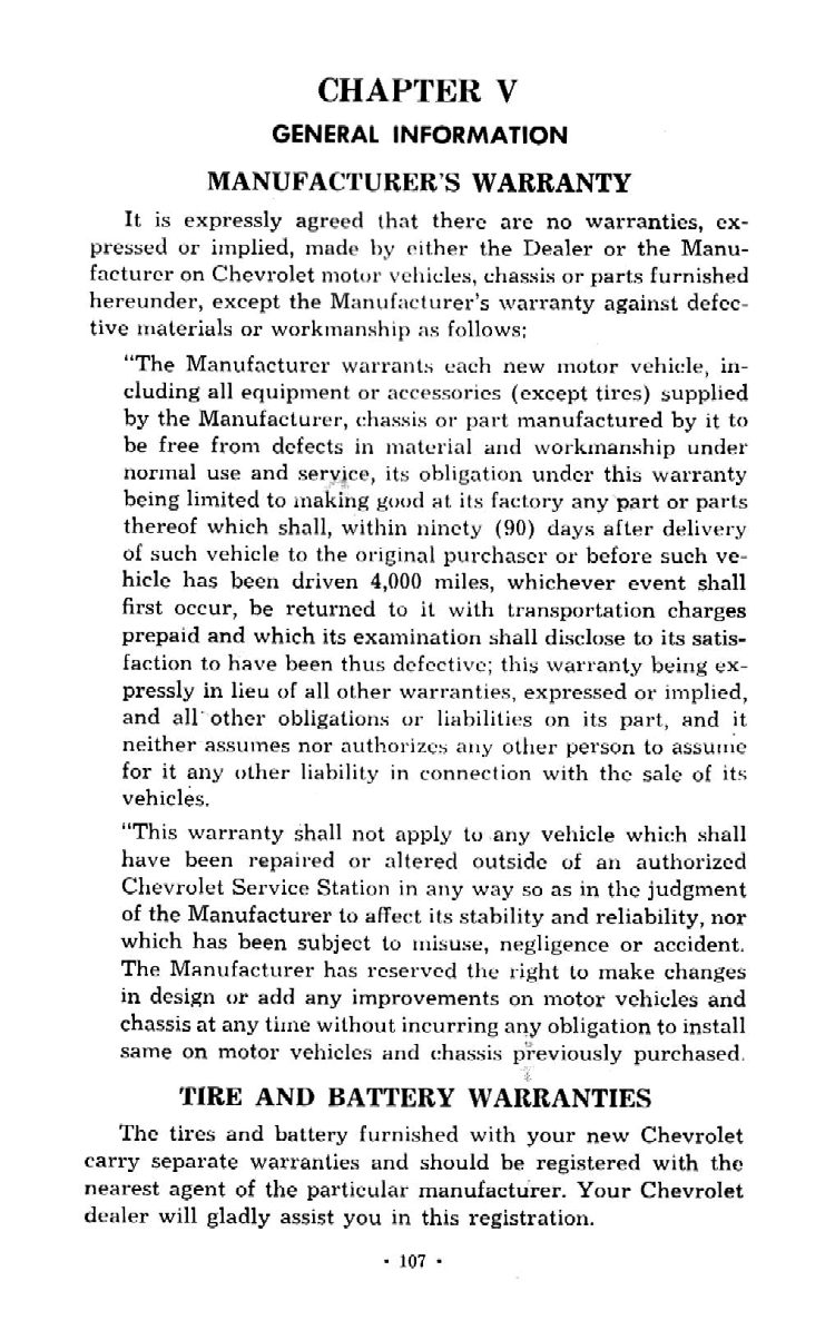 1959 Chevrolet Truck Operators Manual Page 62